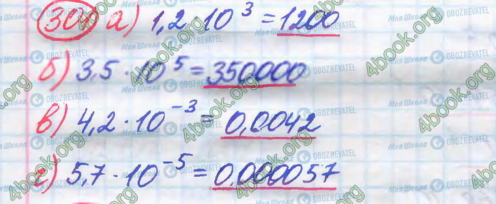 ГДЗ Алгебра 8 клас сторінка 301